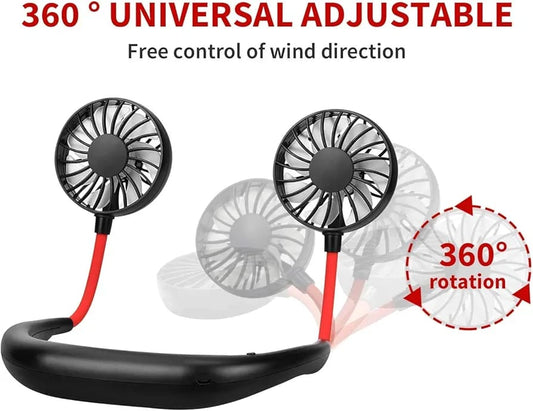 360° Adjustable Desk Fan - Universal Rotation for Customized Cooling in Home & Office"*